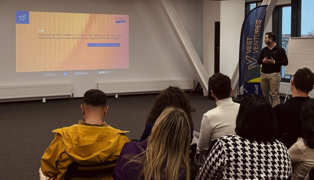 Nouă startup-uri din România și Europa au fost selectate în prima cohortă a programului de accelerare derulat de Vest Ventures, primul fond de investiții de capital de risc din vestul României, cofinanțat din fonduri europene