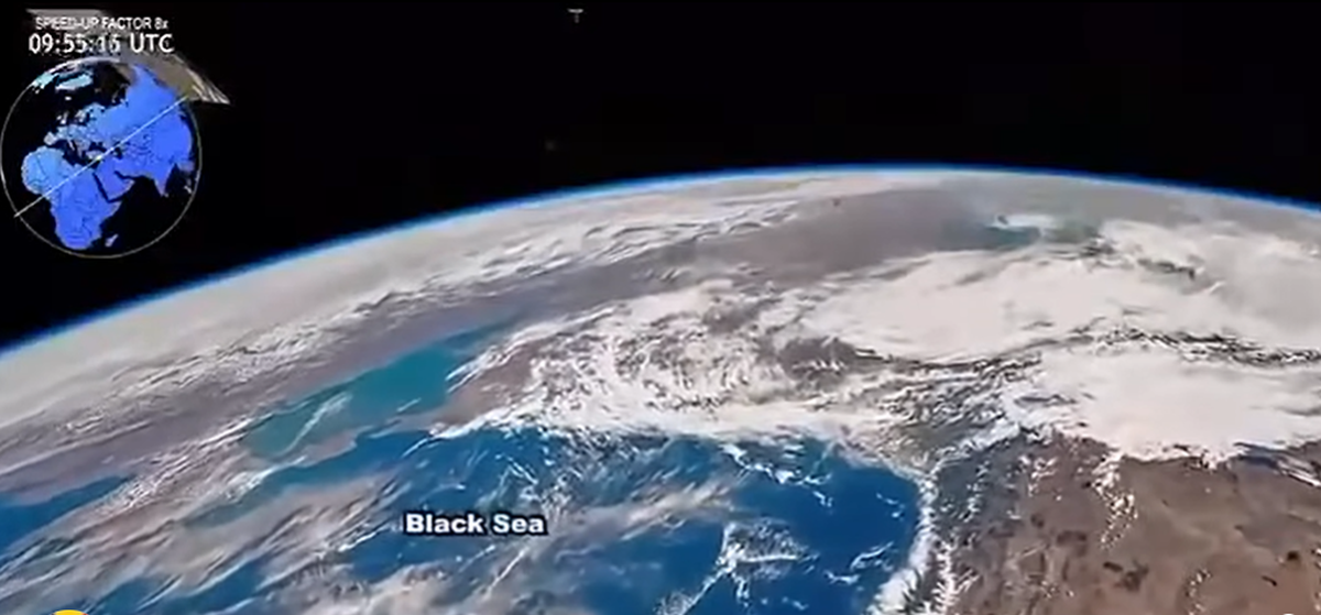 România, din spațiu: Imagini ULUITOARE cu Delta Dunării și Marea Neagră, văzute de NASA