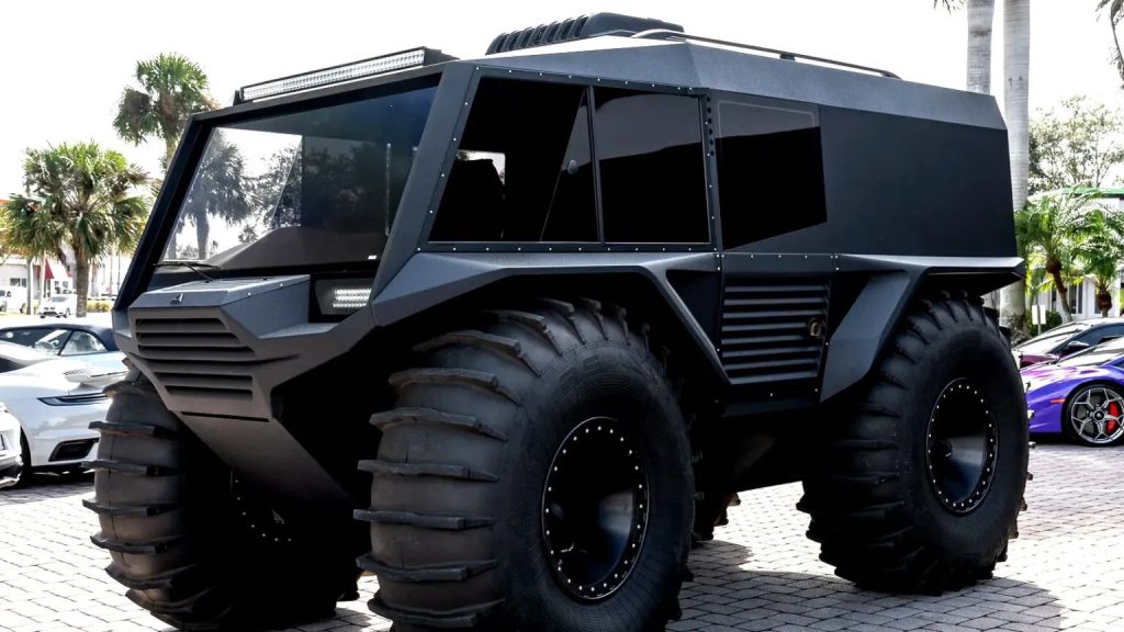 O licitație recentă pentru un vehicul off-road extrem, numit Atlas, nu a avut un deznodământ satisfăcător, chiar dacă a stârnit interes în întreaga lume