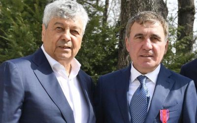 Gheorghe Hagi și fiul său, Ianis, au adus un omagiu emoționant antrenorului Mircea Lucescu, după vestea decesului acestuia