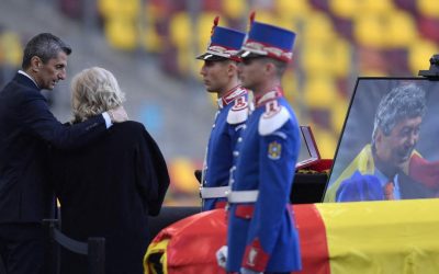 Nicuşor Dan, explicații ULUITOARE pentru absența de la catafalcul lui Mircea Lucescu