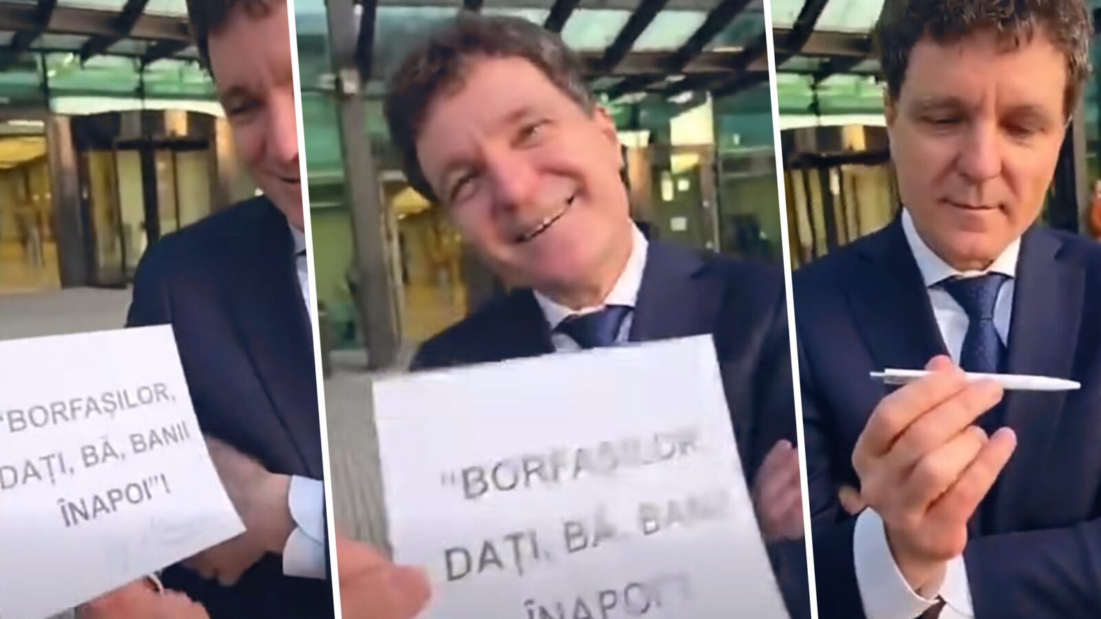 Ceaușescu vs Nicușor Dan: Protest la București cu „borfașii” vizați
