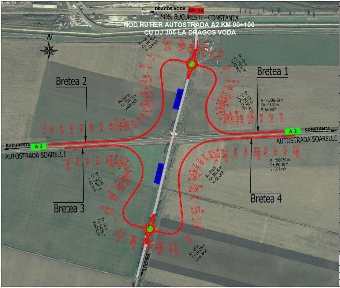 Ministerul Transporturilor a emis ordinele de începere a lucrărilor pentru construirea a trei noi noduri rutiere importante pe autostrăzile care pleacă din București, marcând un pas semnificativ în dezvoltarea infrastructurii rutiere