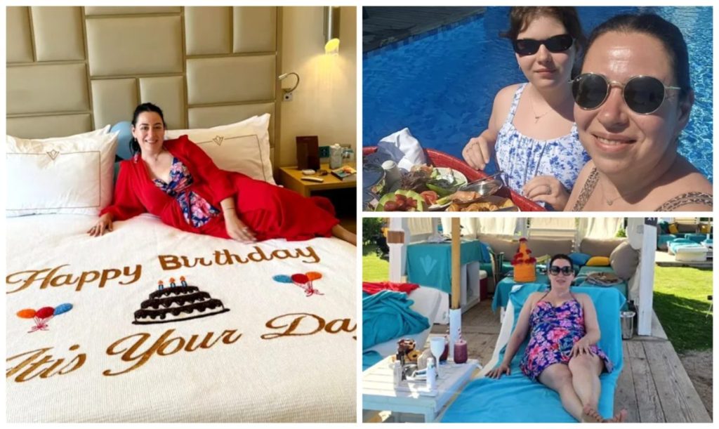 Oana Roman, la 50 de ani, în costum de baie. Unde și cu cine a petrecut aniversarea