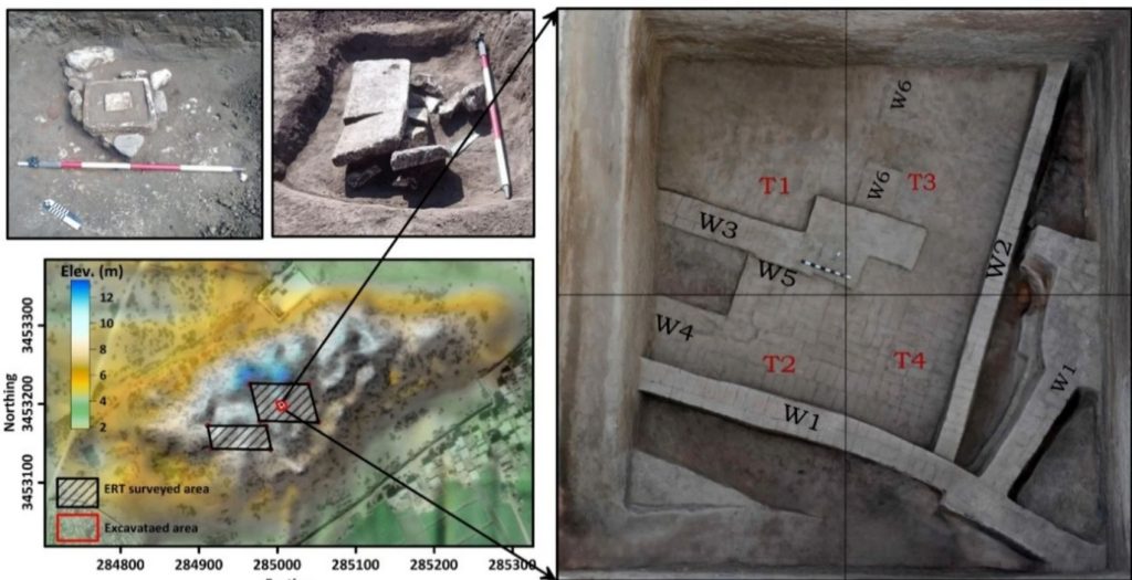 O structură misterioasă, veche de aproape 2.600 de ani, a fost descoperită sub ruinile unui oraș antic egiptean, în urma unei cercetări care a folosit tehnologia modernă de scanare