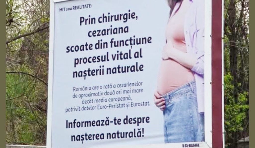 Cine orchestrează campania anti-cezariană din București
