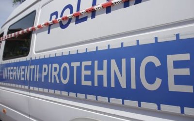 Pirotehniștii, alertați la Iași: element de muniție neexplodat, descoperit
