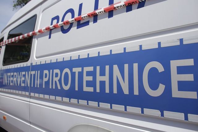Pirotehniștii, alertați la Iași: element de muniție neexplodat, descoperit