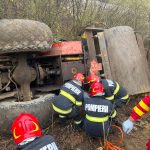 Bărbat sfâșiat de utilaj într-o râpă adâncă din Bihor