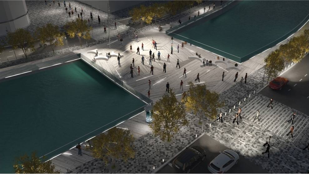 Primarul Capitalei, Ciprian Ciucu, a semnat autorizațiile de construire pentru proiectele urbanistice care vizează reabilitarea zonei pietonale a Podului Calicilor și a malurilor Dâmboviței