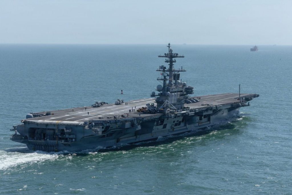 Portavionul USS George H.W. Bush, spre Orientul Mijlociu: tensiuni în creștere