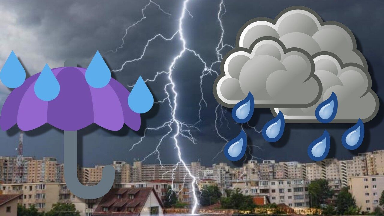 Vremea se schimbă radical: ANM anunță ploi, grindină și vânt puternic pe 17 aprilie