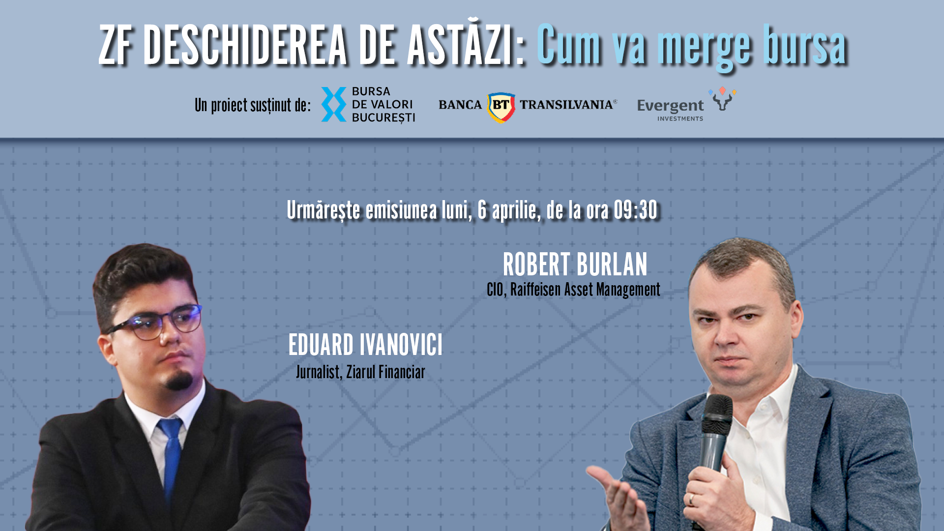 Ce va arăta bursa de astăzi. Discuție cu Robert Burlan luni la 9.30