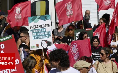 Lisabona, scena protestelor: Zeci de mii de oameni, furioși pe reformele muncii