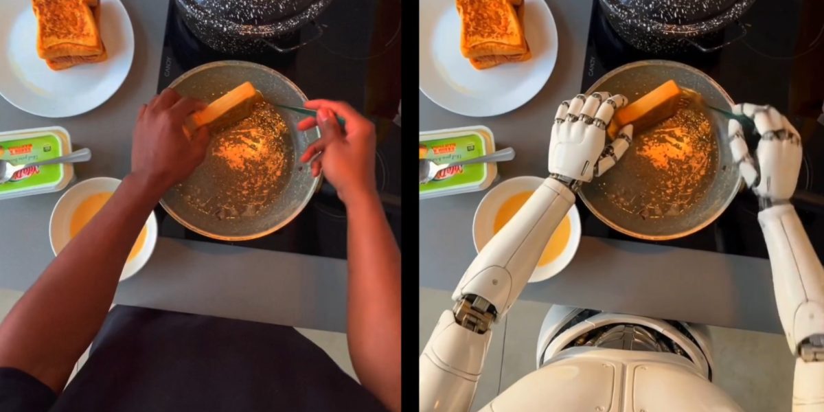 Cum poți câștiga bani filmând treburile casnice pentru roboți umanoizi