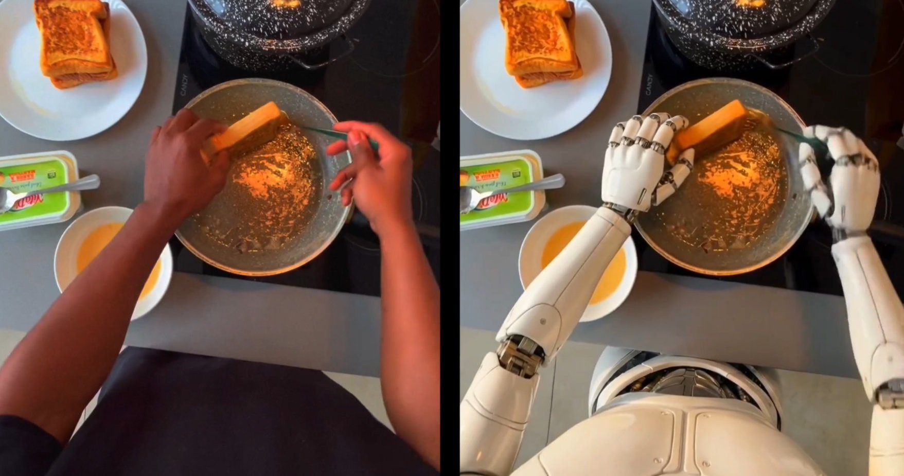 Dezvoltarea roboților pentru mediul real se bazează din ce în ce mai mult pe colectarea masivă de date despre modul în care oamenii se mișcă și interacționează cu obiectele