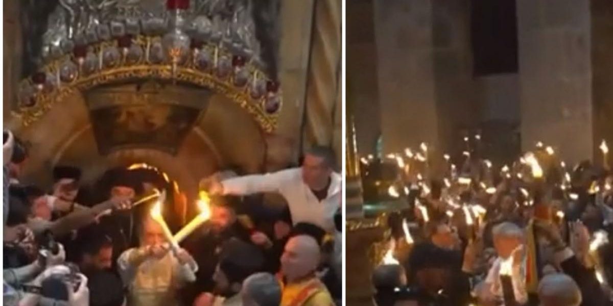 Lumina Sfântă a ajuns la Ierusalim: Semnificația și data sosirii în România