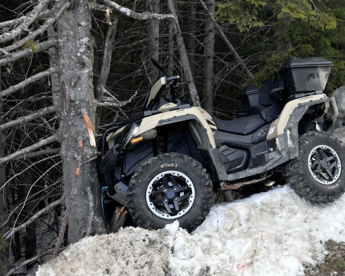 Accident grav cu ATV în Gorj: Doi răniți, unul în stare critică