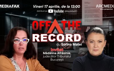 MĂDĂLINA Afrăsinie, judecătorul din București, în atenția CSM