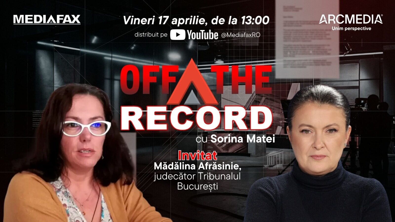 MĂDĂLINA Afrăsinie, judecătorul din București, în atenția CSM