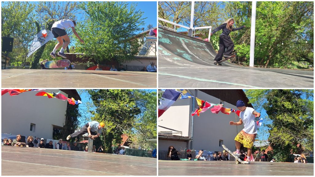 Mondial de skateboard freestyle la Arad: Acrobații spectaculoase în România