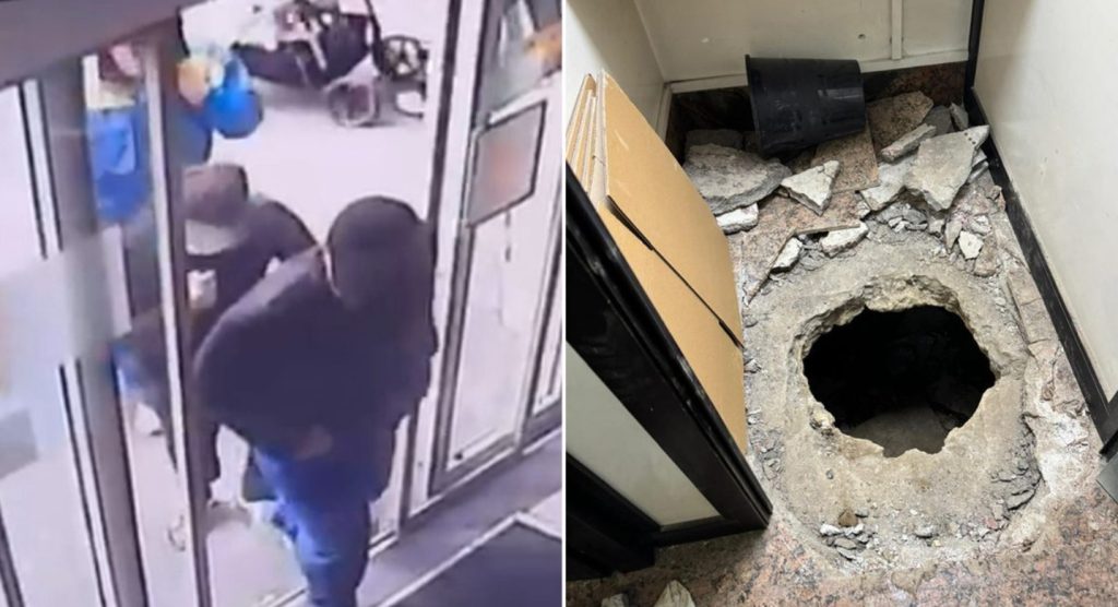 Hoții au spart banca din Napoli prin canalizare: Jaful perfect