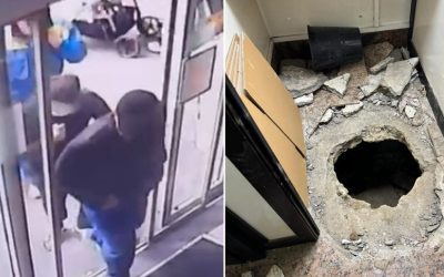 Hoții au spart banca din Napoli prin canalizare: Jaful perfect