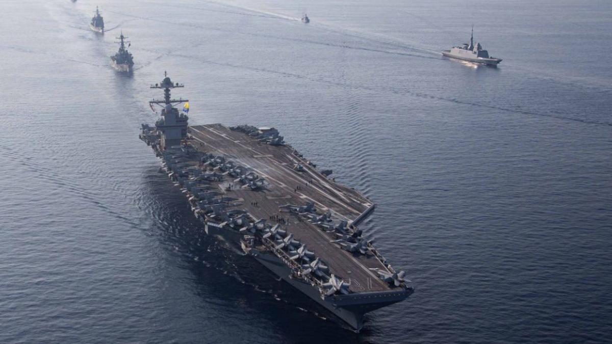 SUA: Portavionul USS Gerald R. Ford, forțat să părăsească Orientul Mijlociu