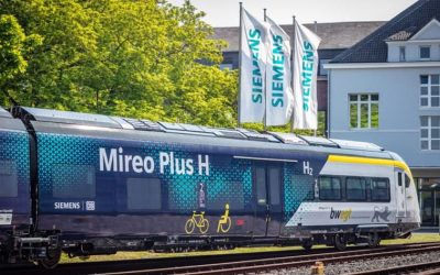 Siemens Mobility, contract de 1,6 mld lei pentru 12 trenuri cu hidrogen în România