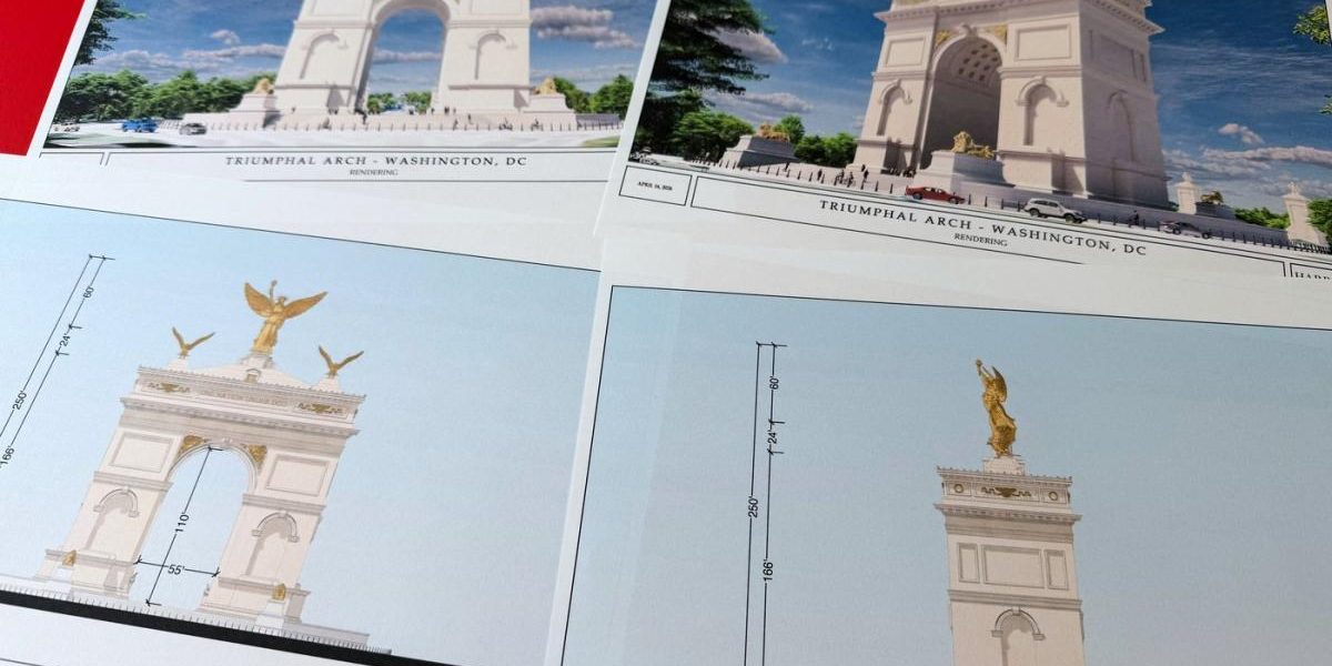 Trump: Arcul de Triumf cu statui de AUR la Washington, „cel mai frumos” din lume