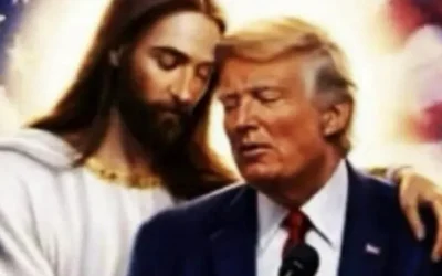 Donald Trump, din nou controversat: După Iisus, îmbrățișat de… Iisus!