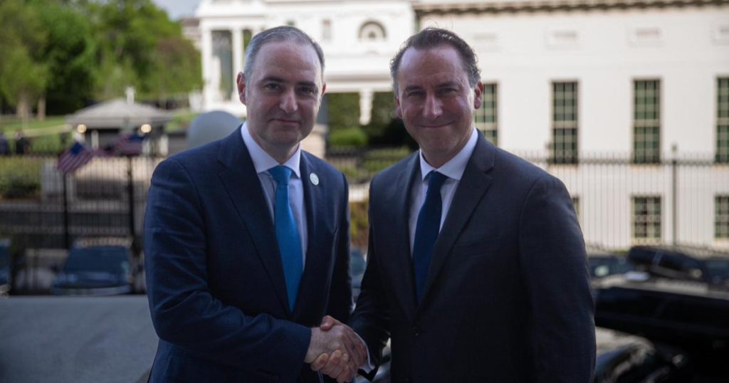 Nazare, la Washington: Energie și planuri cu Casa Albă