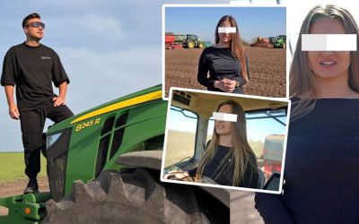 Sanfira, schimbat radical! Selfie neașteptat la ferma iubitei, FOTO