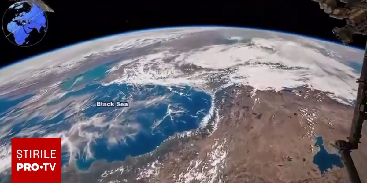 Marea Neagră, văzută din spațiu: Imagini SUA, înainte de Artemis II!