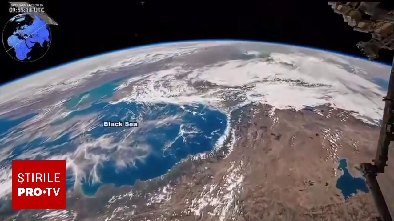 Marea Neagră, văzută din spațiu: Imagini SUA, înainte de Artemis II!