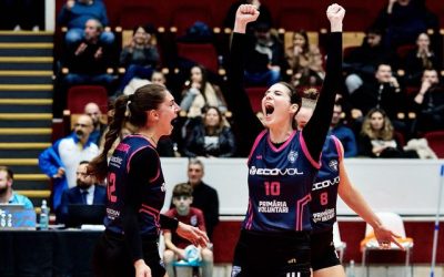 Volei: Alba Blaj și Voluntari, egalitate în finală după un duel incendiar!