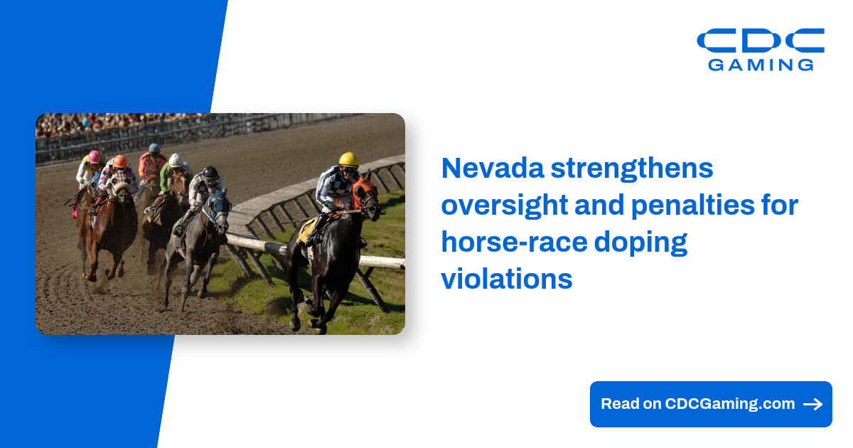 Nevada: Amenzi mai mari pentru dopaj la cursele de cai