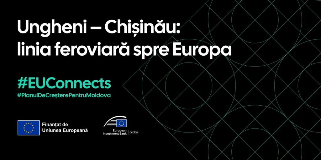 Moldova începe electrificarea căilor ferate: Chișinău–Ungheni, pas spre Europa