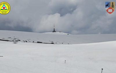 Bucegi, închise de urgență: Ploi, ninsori și viscol amenință traseele turistice