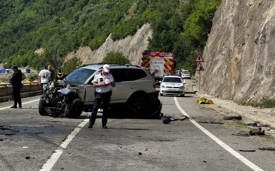 Accident pe DN6: Trafic blocat total între Drobeta Turnu Severin și Orșova
