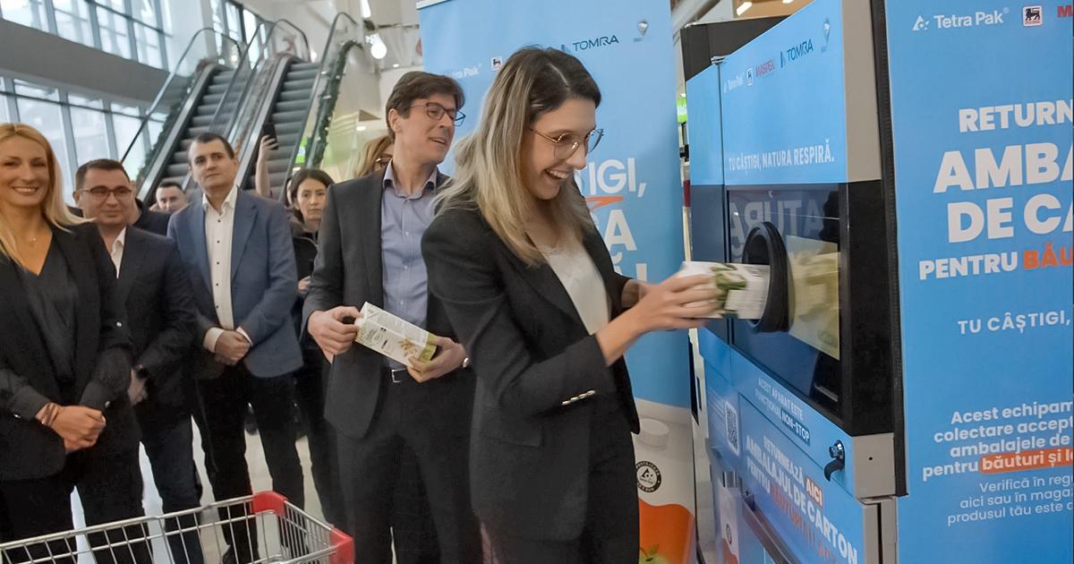 Supermarketurile unde primeşti bani pentru cutiile de carton la lapte şi suc. Lista magazinelor
