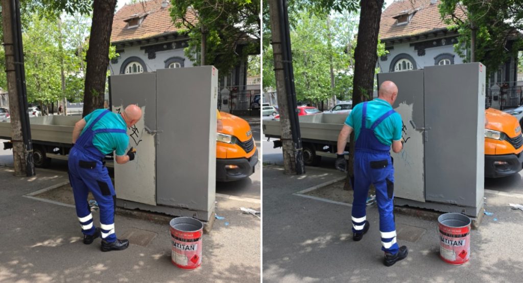 București: Proprietarii de imobile, obligați să curețe graffiti-urile