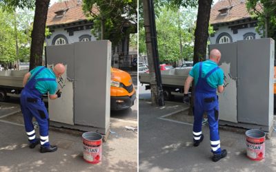 București: Proprietarii de imobile, obligați să curețe graffiti-urile