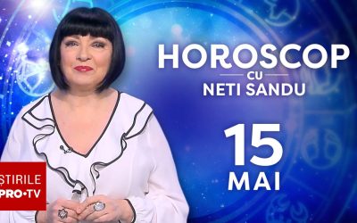 Horoscop 15 mai 2026, cu Neti Sandu. Zodia care va primi un cadou
