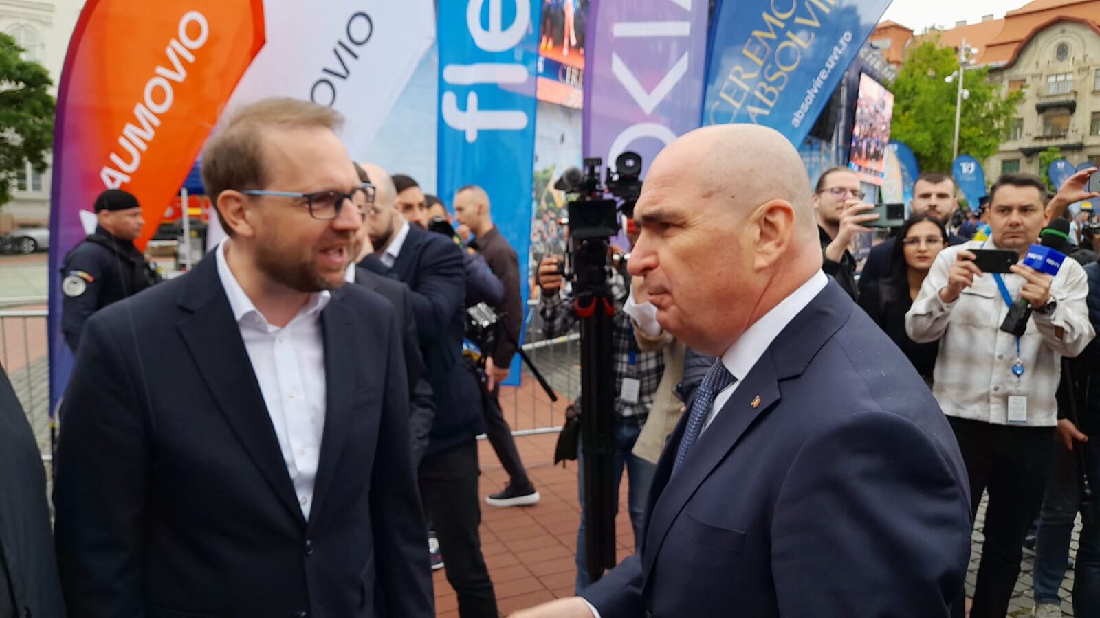 Bolojan și Fritz, la Timișoara: PNRR, prioritate zero pentru Guvern în două săptămâni