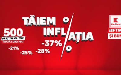 Kaufland luptă cu scumpirile: Reduceri de până la 40% la sute de produse