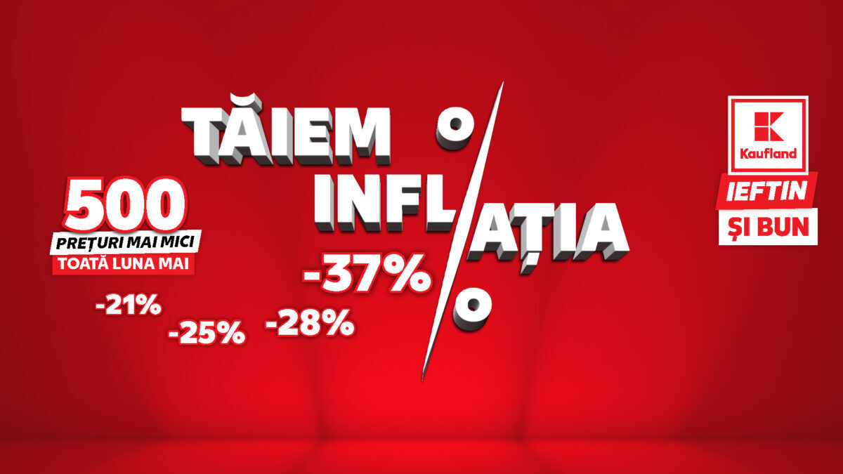 Kaufland luptă cu scumpirile: Reduceri de până la 40% la sute de produse