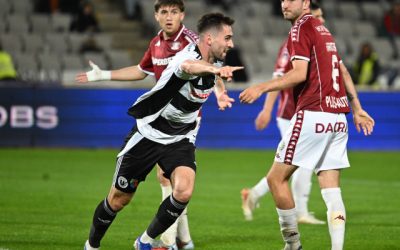 U Cluj – Rapid: Ce s-a întâmplat la pauză și ce schimbări majore se anunță