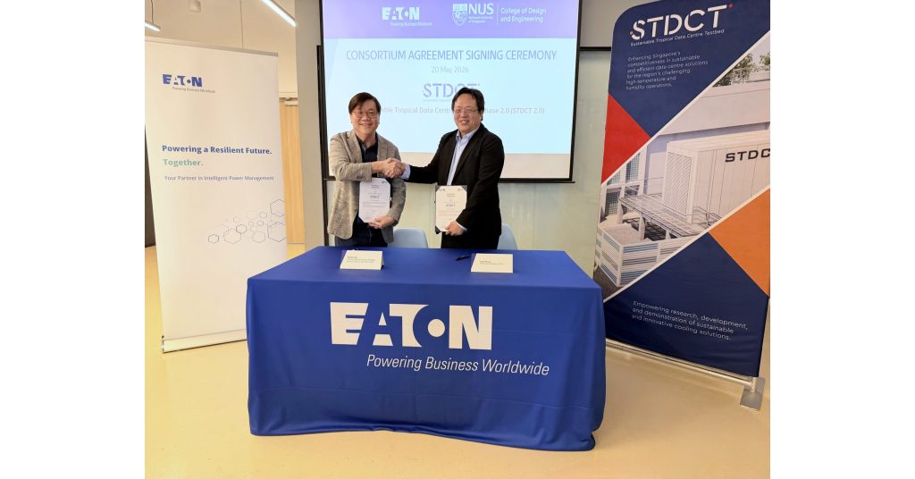 Eaton investește într-un centru AI în zona tropicală, cu parteneriat NUS