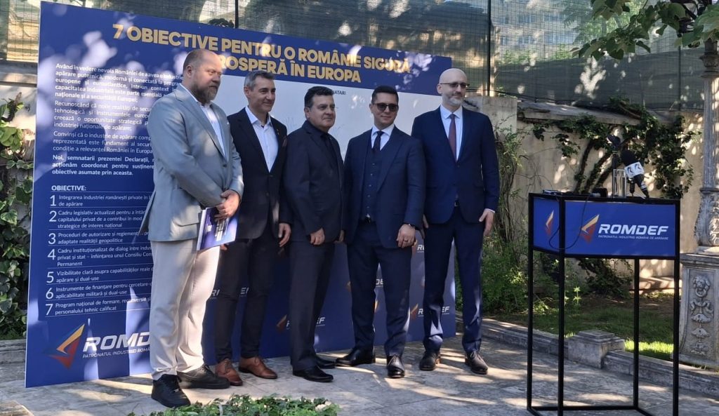 Nou patronat în industria de Apărare, cu reguli clare: masa, fără șperț!